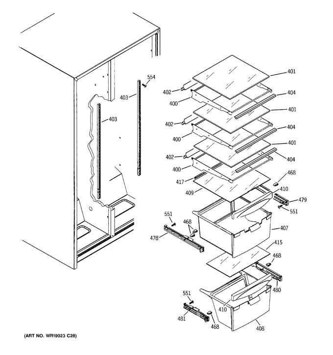 Diagram for HSS25GFTPWW