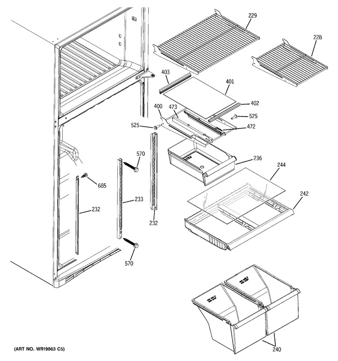 Diagram for GTH18DBXDLWW