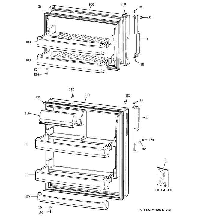 Diagram for GTH18FBT3RCC