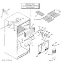 Diagram for 2 - Freezer Section