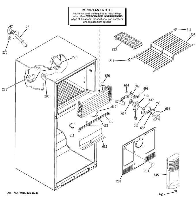 Diagram for GTH18JBXDRWW