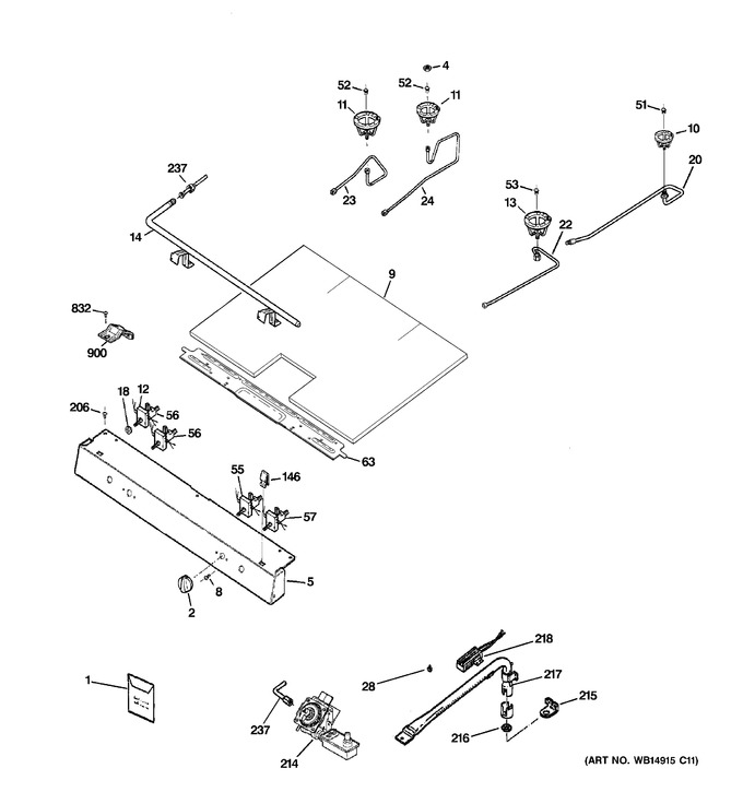 Diagram for JGBS24LEM7WW