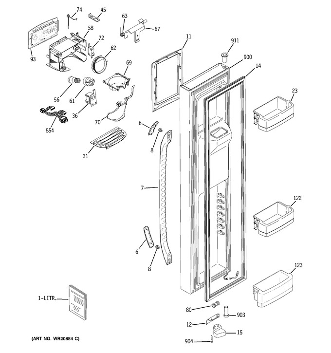 Diagram for GSC22QGTLBB