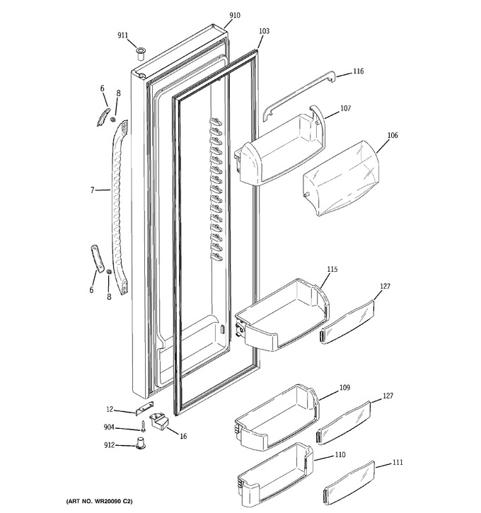 Diagram for GSC22QGTLBB
