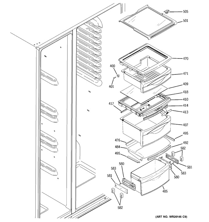 Diagram for GSC22QGTLWW