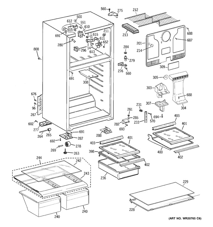 Diagram for GTH18EBB4RWW