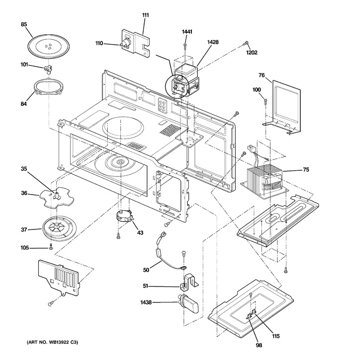 Diagram for JNM1541DM3BB