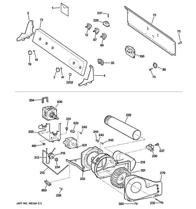 Diagram for GTDL310EM0WS