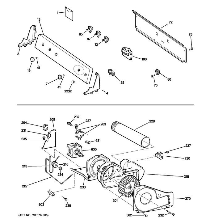 Diagram for GTDP301EL0WS