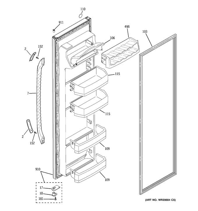 Diagram for GSF25IGXPBB