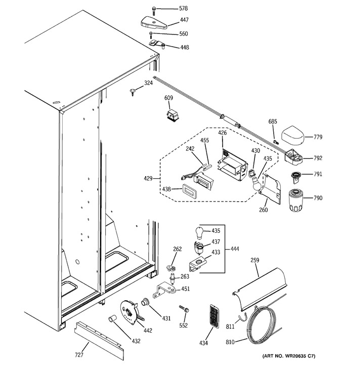 Diagram for GSF25IGZBBB
