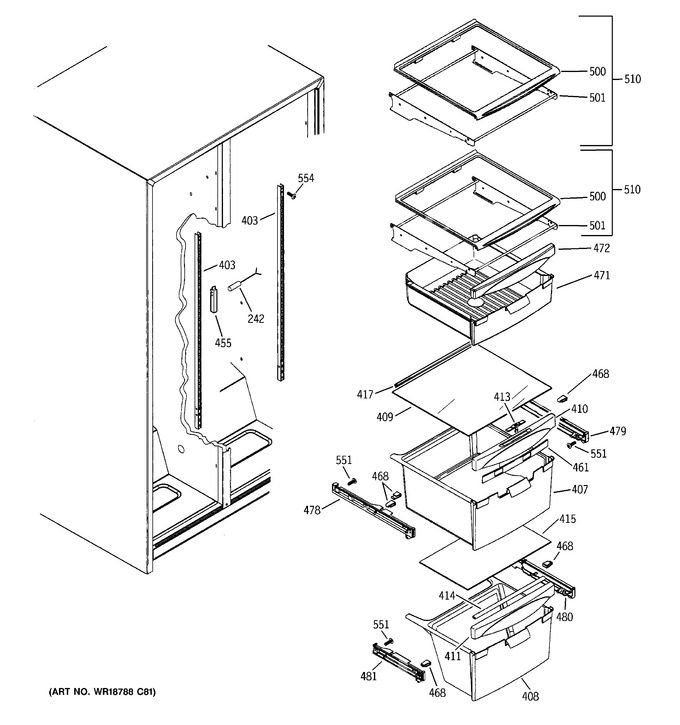 Diagram for GSL25JFXPLB