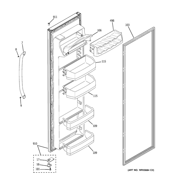 Diagram for GSF25IGZCBB