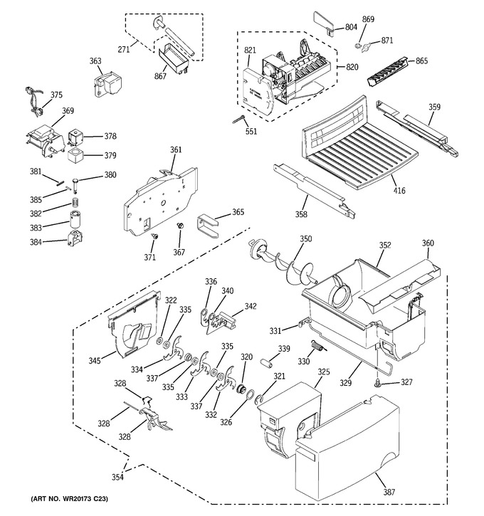 Diagram for GSF25IGZCBB