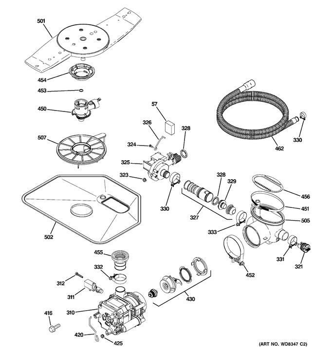 Diagram for PDWT580R30SS