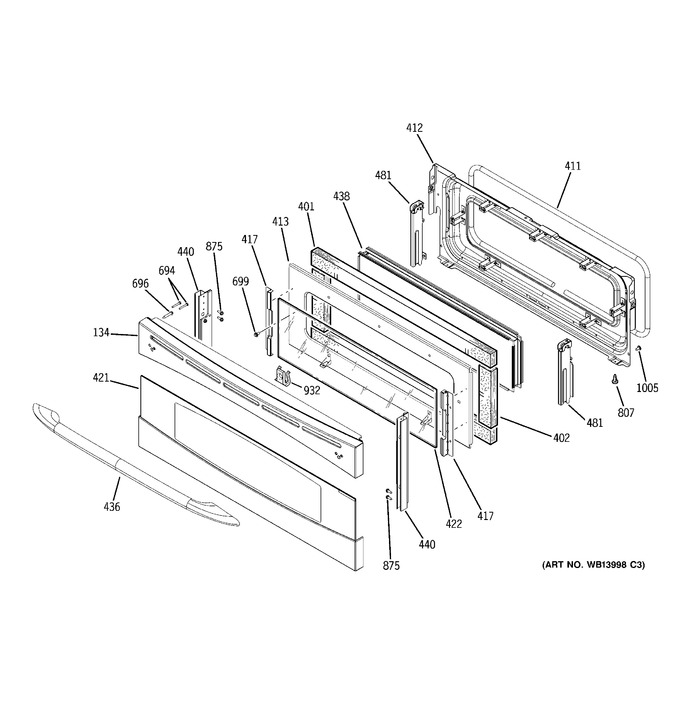 Diagram for PCB975SP3SS