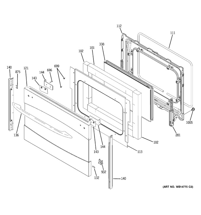 Diagram for PCB975SP3SS