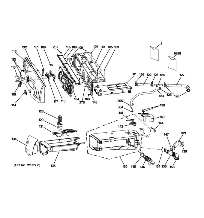 Diagram for GFWH2400L0WW