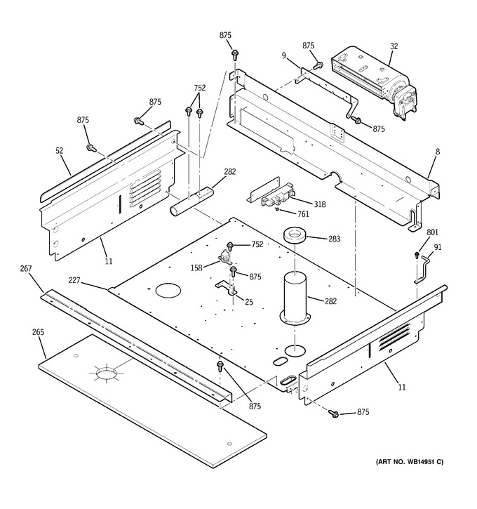 Diagram for PGS975SEP3SS