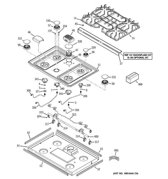 Diagram for JGSP28DEN3WW