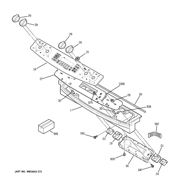 Diagram for PCS968DP2WW