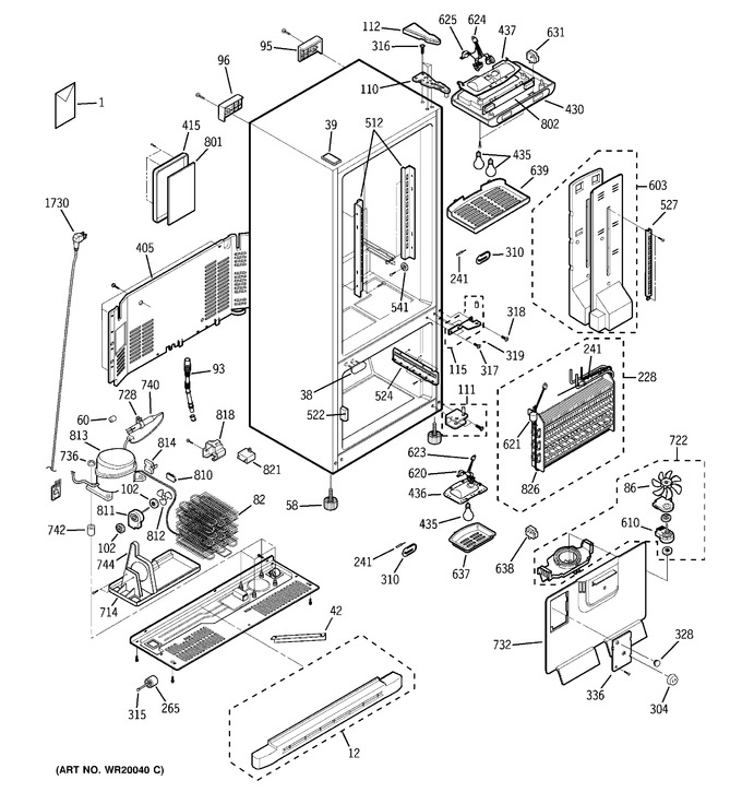 Diagram for GBS20HBSBWW