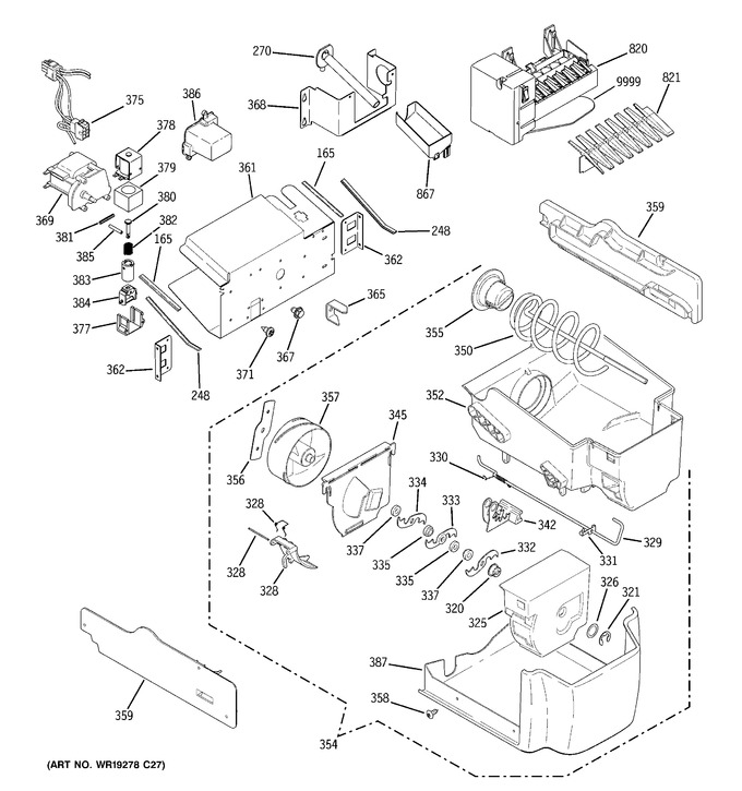 Diagram for PSF26NGTAWW