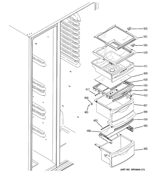 Diagram for GSS25KSTBSS