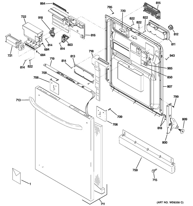 Diagram for GDWT260R30SS