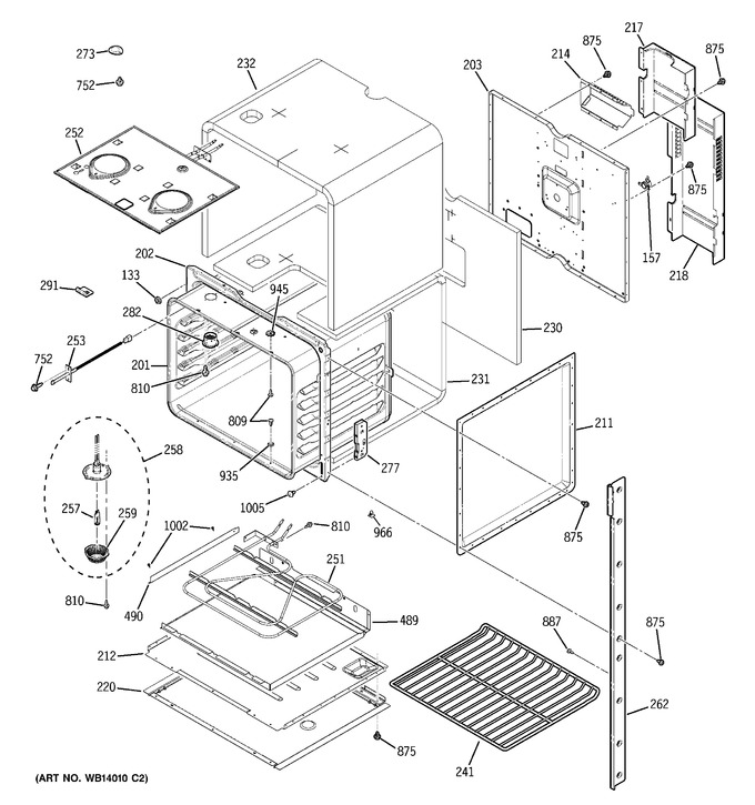 Diagram for JKP55DP4CC
