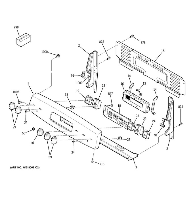 Diagram for JCB850ST1SS
