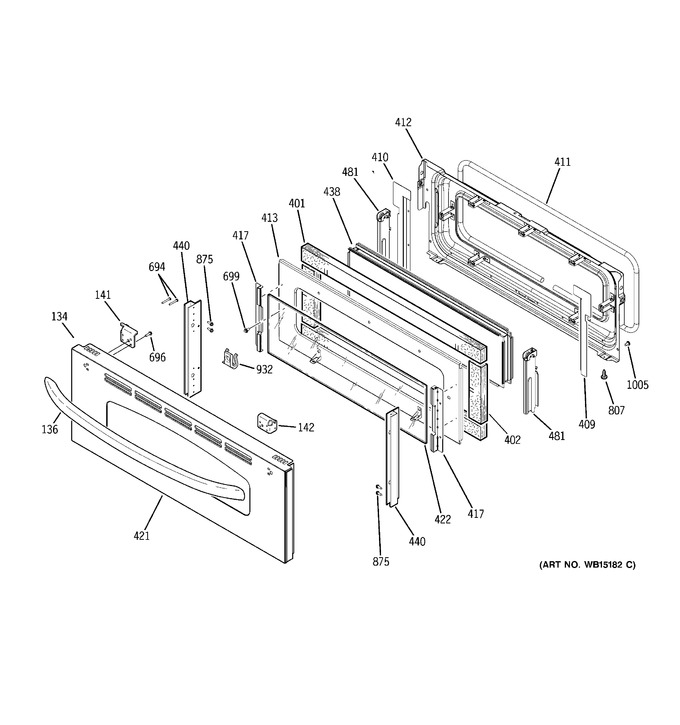 Diagram for JCB850ST1SS