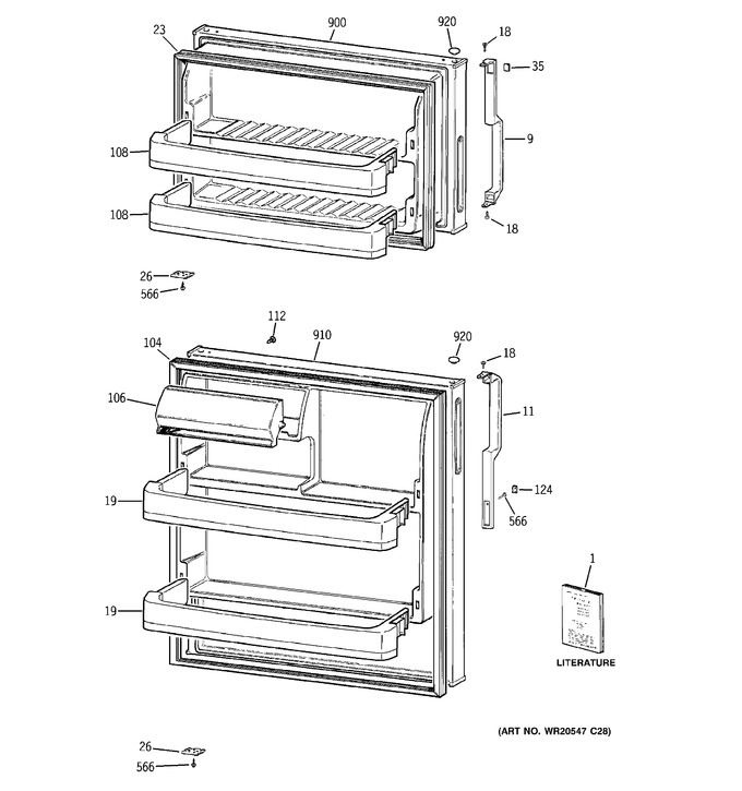 Diagram for GTH16BBX4RWW