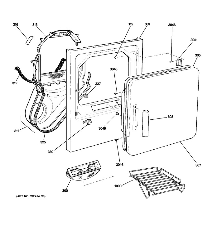 Diagram for DISR473DGBWW