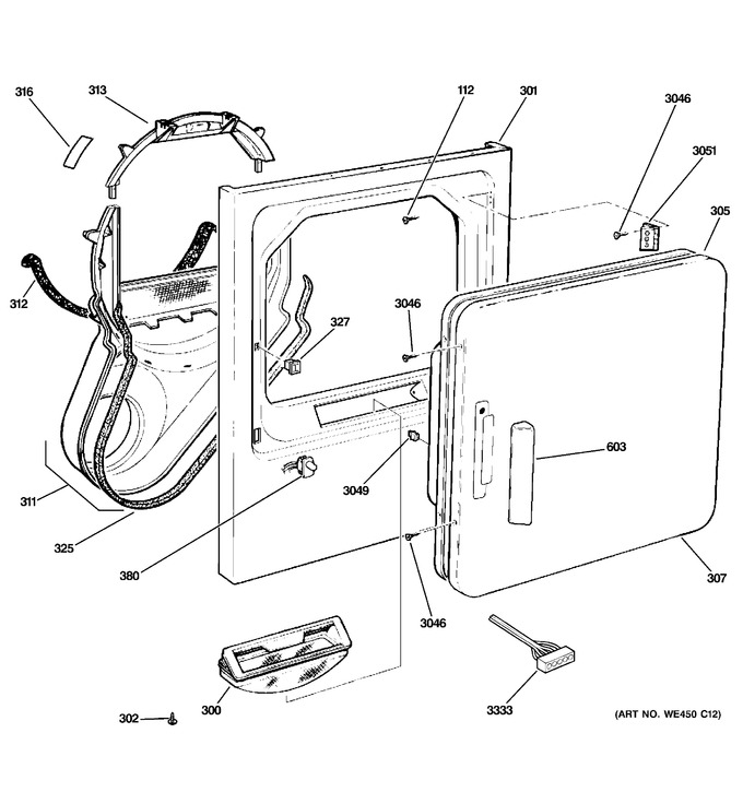 Diagram for DNCD450EG9WC