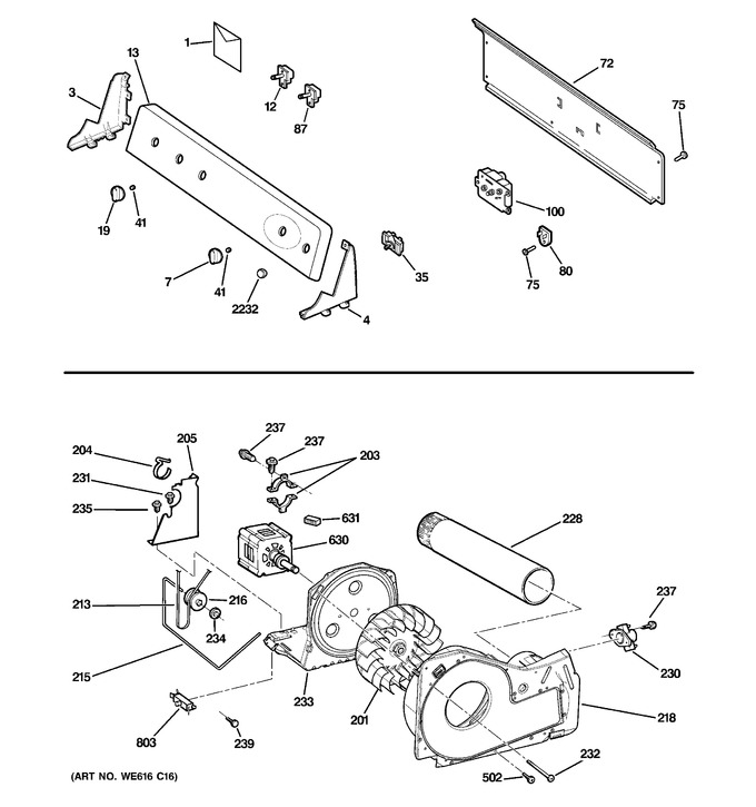 Diagram for GTDP200EM2WW