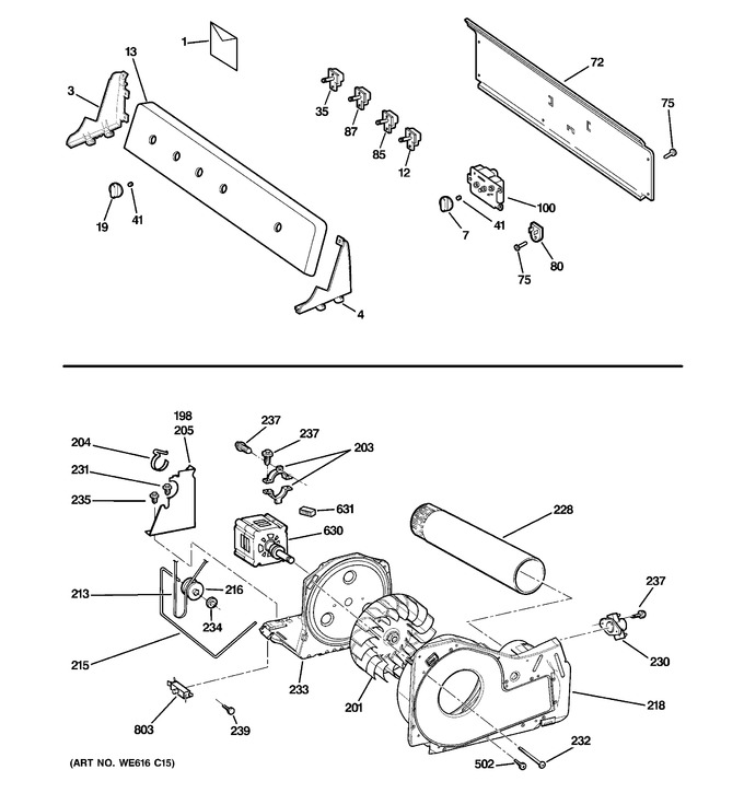Diagram for GTDP250EM2WW