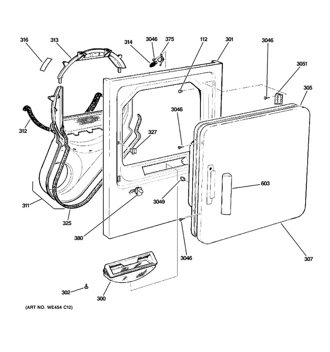 Diagram for GTDP250EM2WW