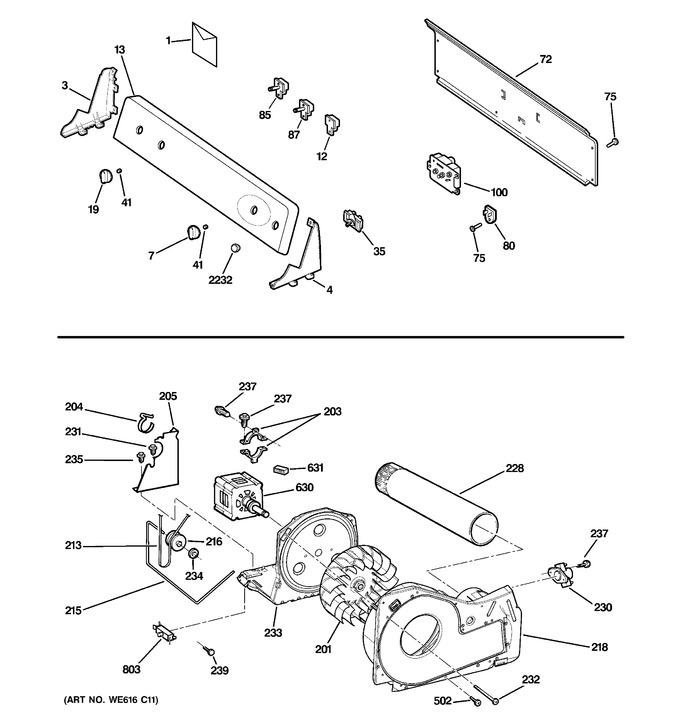 Diagram for GTDP301EL2WS