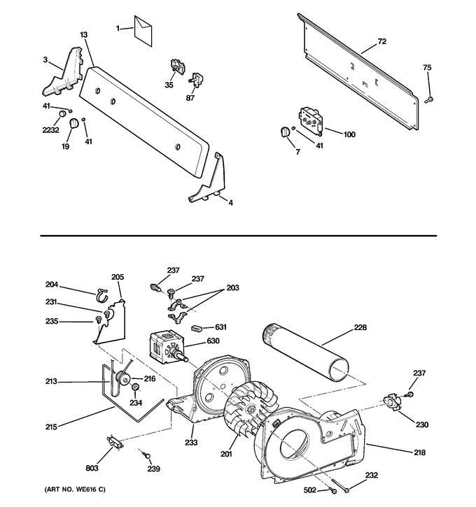 Diagram for GTDX100GM2WW