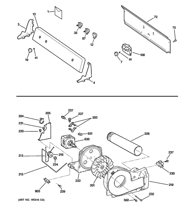 Diagram for GTDX205PM2CC