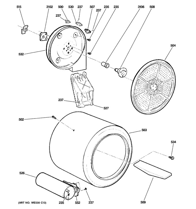 Diagram for GTDX300GM2WS