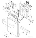 Diagram for 1 - Escutcheon & Door Assembly