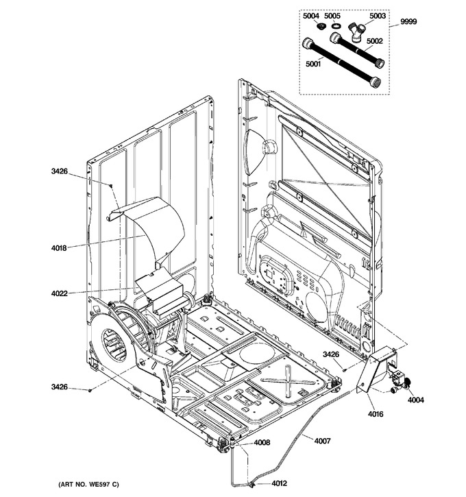 Diagram for GLDS560ED0WW