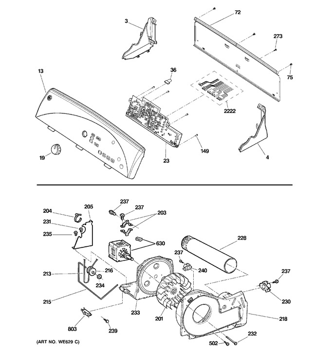Diagram for GLDS560GD0WW