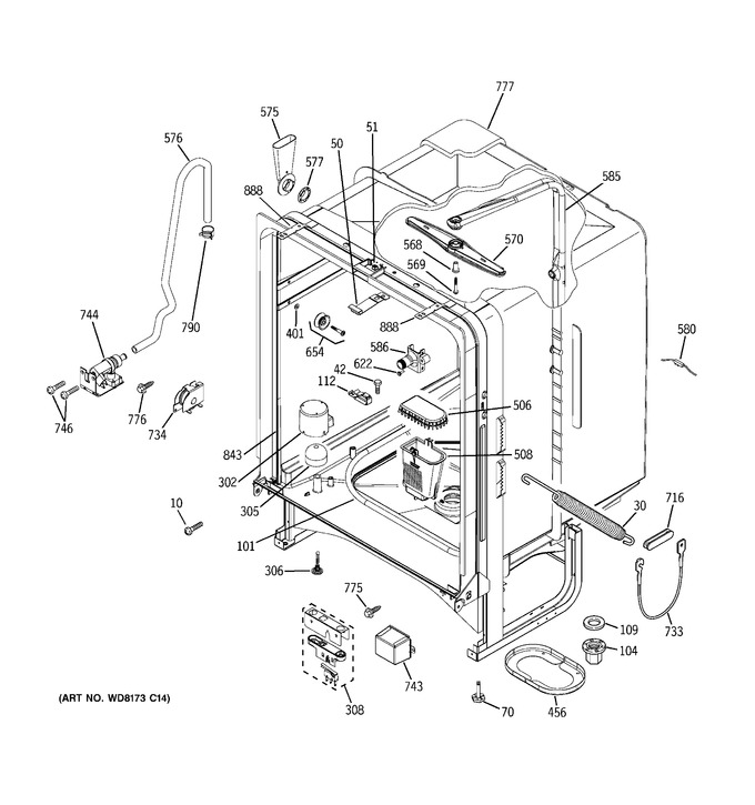 Diagram for GLD5760N00SS