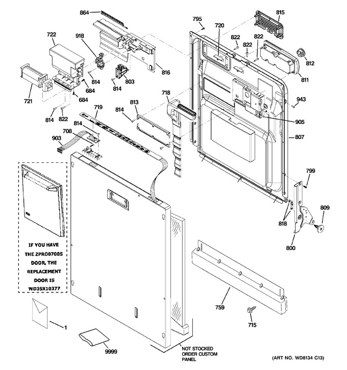 Diagram for ZBD0700K01II