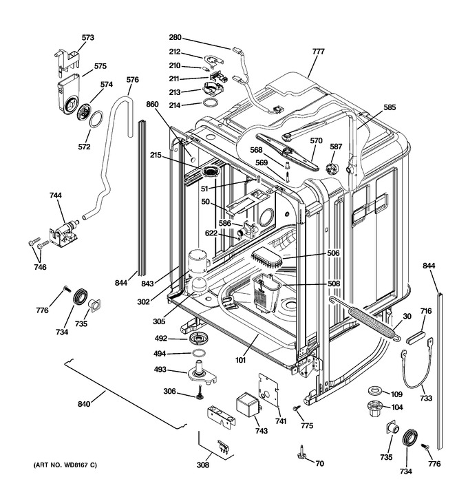 Diagram for ZBD0700K01II