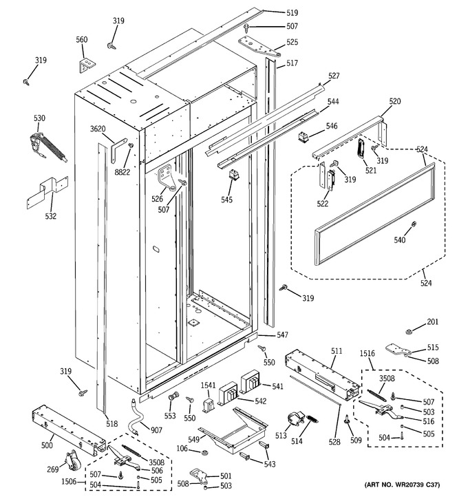 Diagram for ZISS360DXBSS