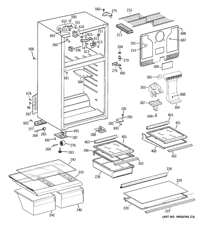 Diagram for GTH18HBT2RCC